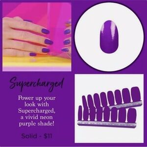 132. Color Street Nail Polish Strips - Supercharged